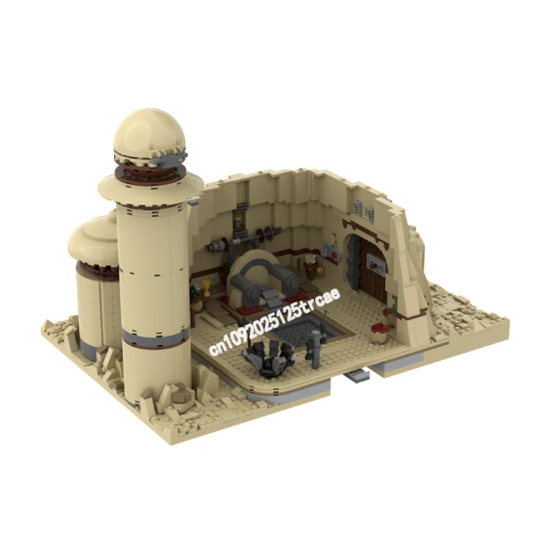 New Famous Star Battle Movie Moc Desert Palace Space Wars Model Building Blocks Diy Creative Ideas Kids Toys Birthday Gift