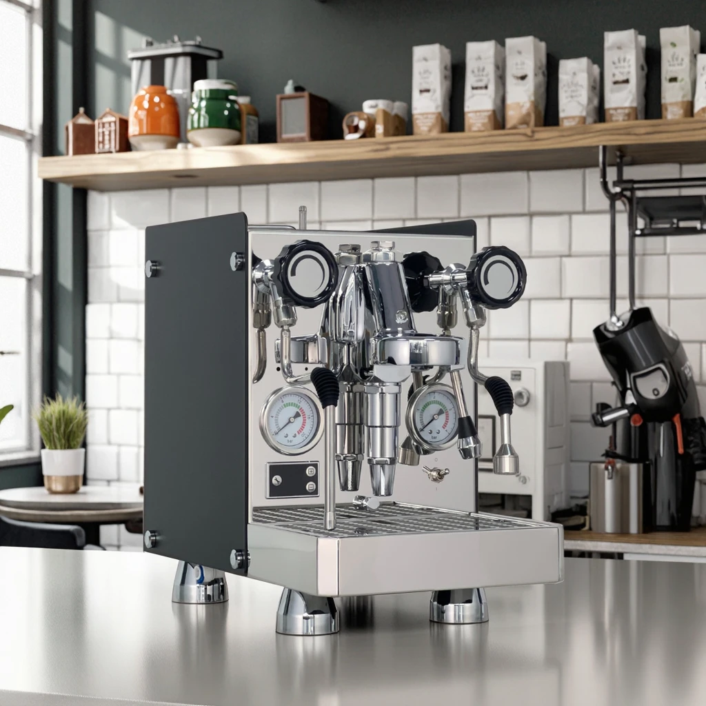 

Профессиональная коммерческая кофемашина для дома, полуавтоматическая, итальянская, 15 бар, E61, для приготовления кофе в стиле бариста, итальянский стиль, эспрессо-машина