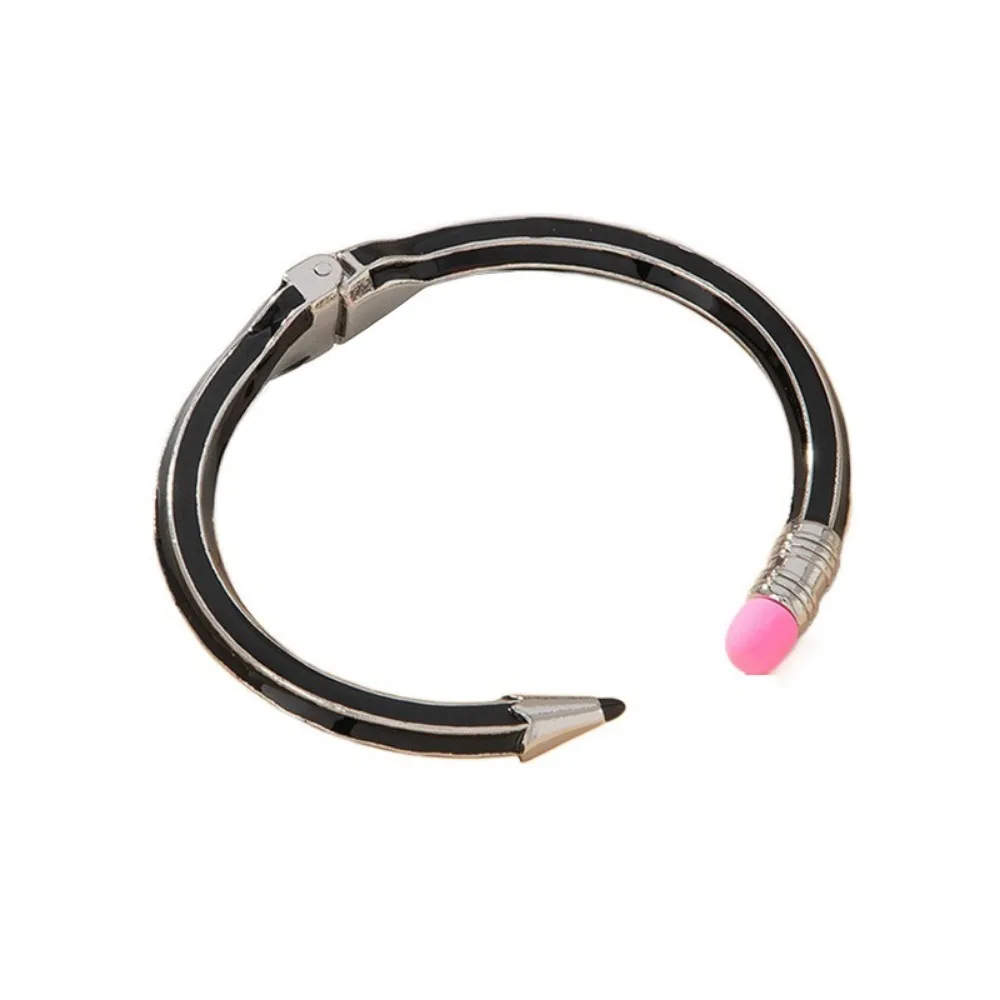 الكورية قلم رصاص على شكل أساور ملونة جولة رائعة فاخرة المرأة قلم رصاص الإسورة اليد مجوهرات الكفة الأساور النساء هدية #1