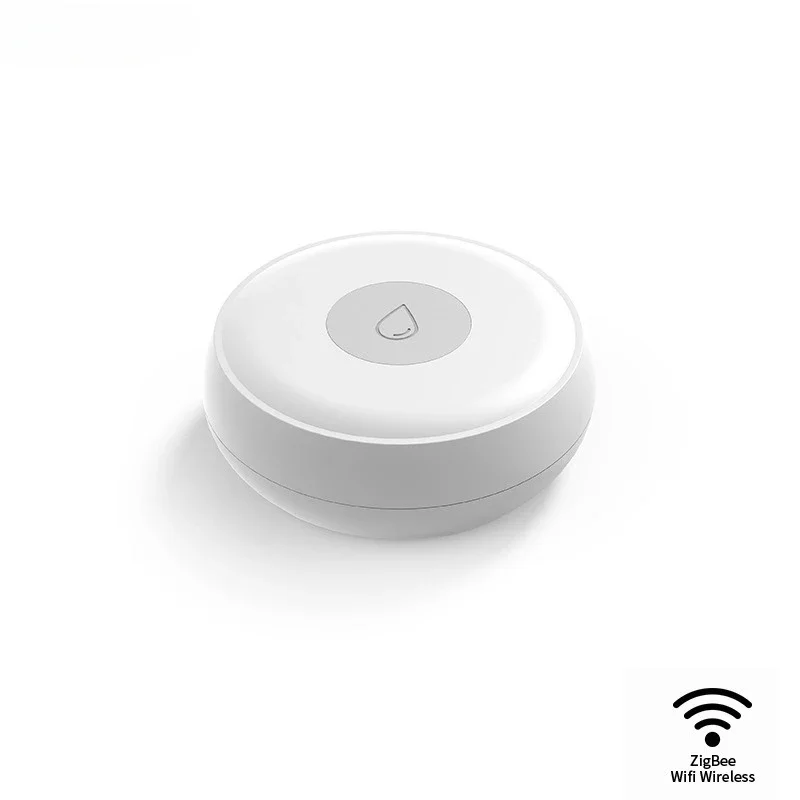 ZEXEF – capteur de fuite d'eau Tuya ZigBee, détecteur d'inondation avec contrôle intelligent de la vie, Compatible avec Alexa, Assistant domestique, alarme de fuite d'eau
