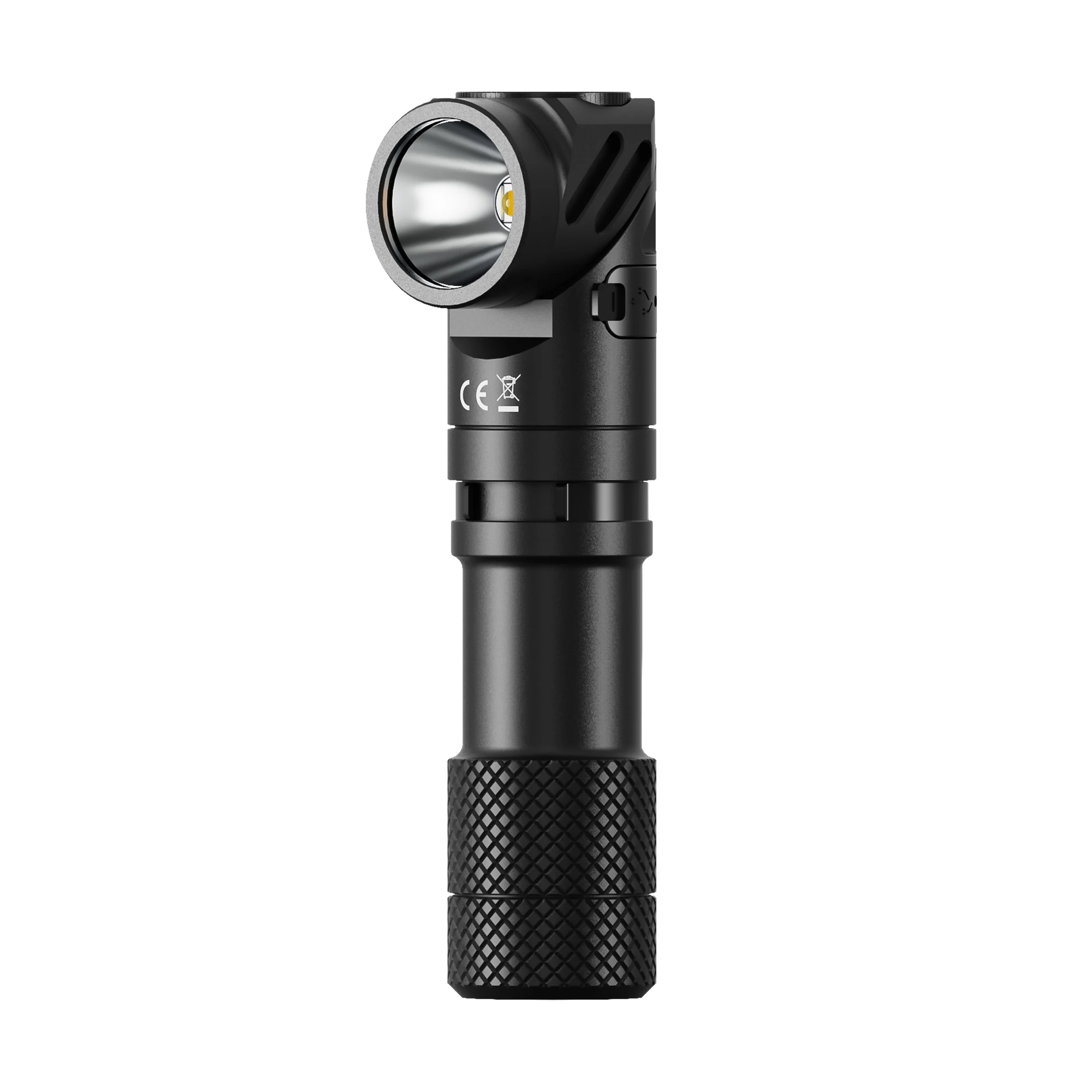 WUBEN L1 Swivel Head Flashlight 2000 Lumen Dual Led of Spotlight and Floodlight Emitter Magnetic Tail IP68 Rating for Woker