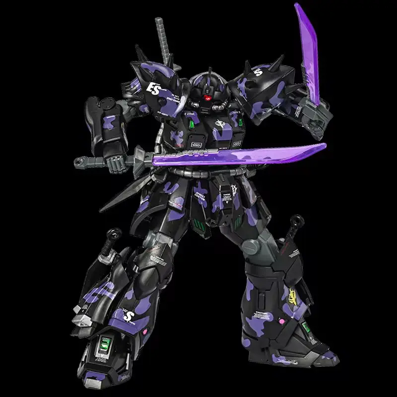 XINGYUANSHE XYS 1/144 HG Montagemodellbausatz Efreet Nacht MS-08TX/N Midnight Color Dark Night Camouflage Efreet Actionfigur Spielzeug