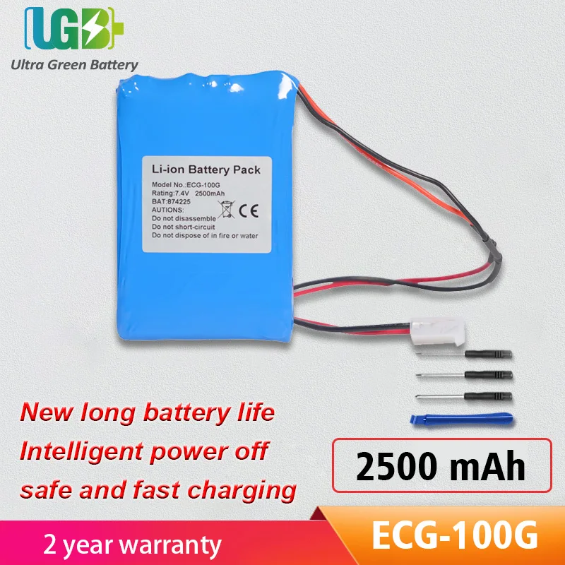 

UGB Новая аккумуляторная батарея для CONTEC ECG-100G 874225