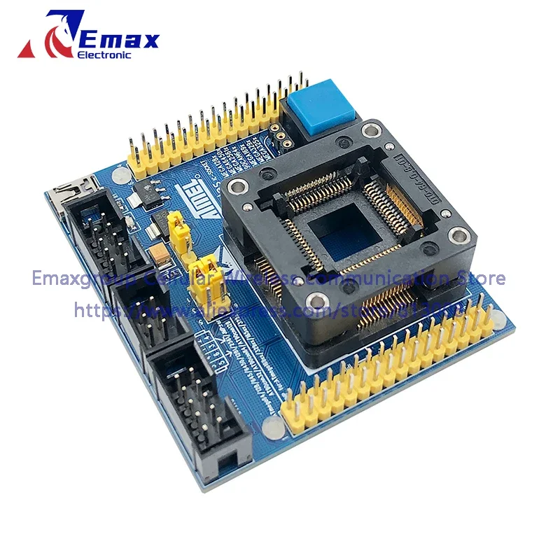 IC-SOCKET siège d'essai prise de Test banc d'essai QFP64 ATmega6450x ATmega2561x ATmega169x ATmega169P/329/329P bloc nouveau