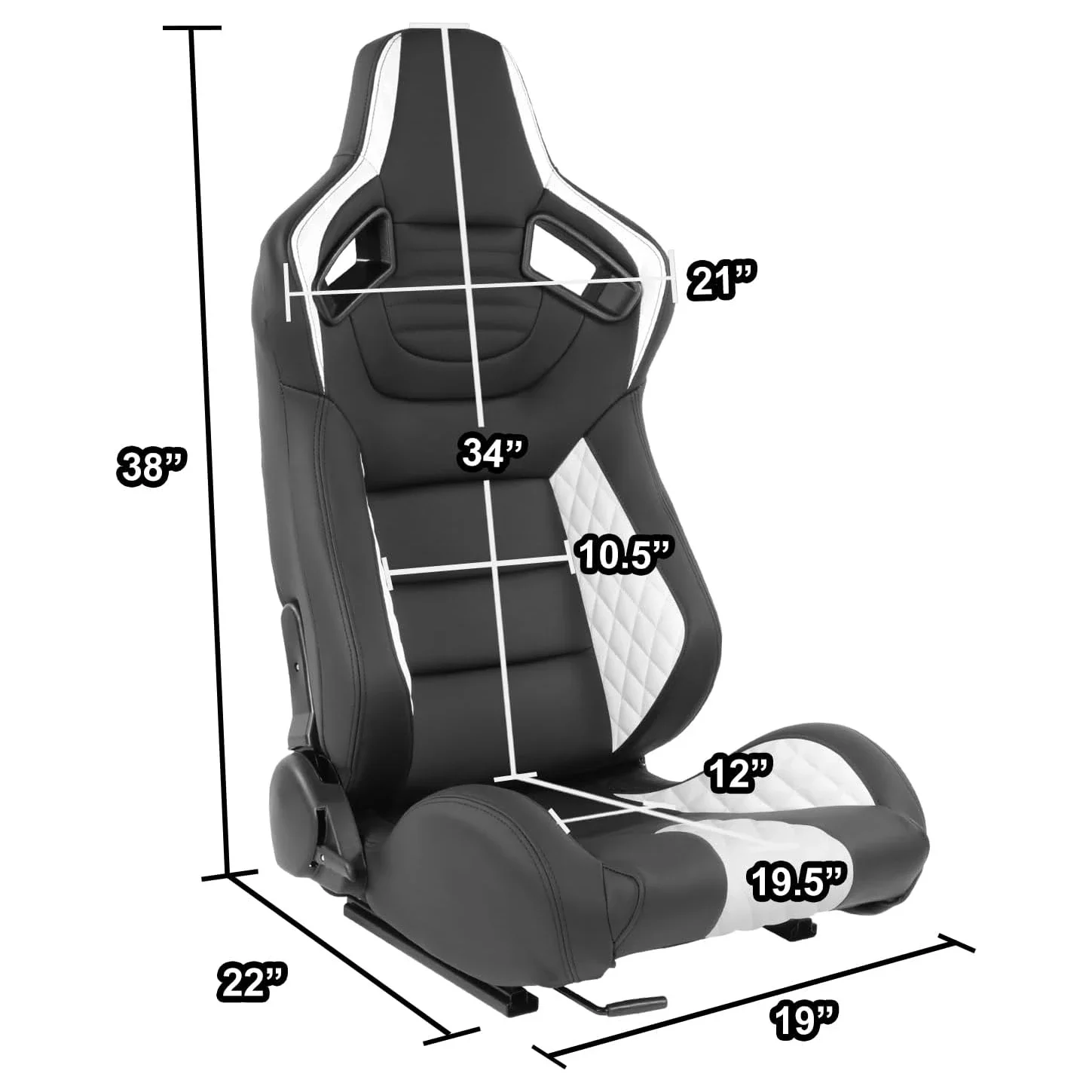 0914 Factory Supply Newest Luxury Interior Car Seat Universal Racing Seat For Simulator Playstation