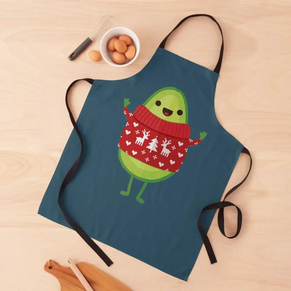 

Avo Merry Christmas! Apron Kitchen Novel Kitchen Accessories chef costume custom women's kitchen Things For The Apron