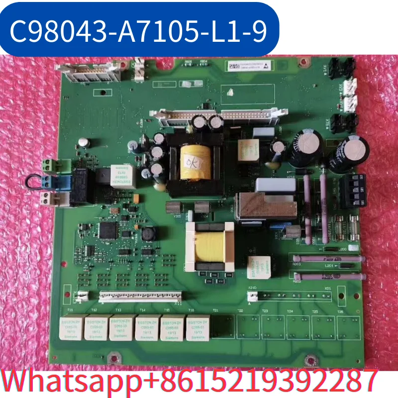 

second-hand C98043-A7105-L1-9 6RA80 power board tested ok