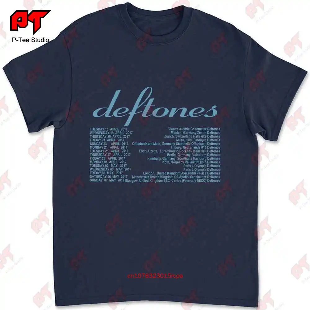 Deftones Around The Fur Tour Band Concert Punk T-shirt ZA0H