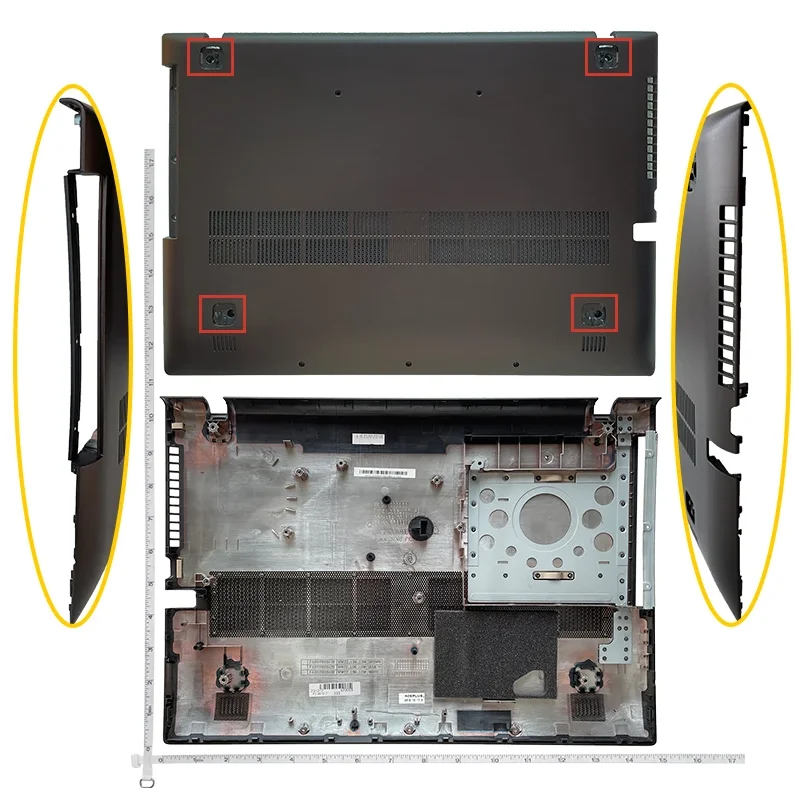 

New For Lenovo Ideapad Z500 P500 Laptop Parts Replacement Bottom Case Base Cover AP0SY000B00 Laptop Replace LOWER CASE