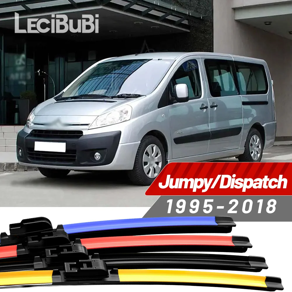 2 Stück für Citroen Jumpy Dispatch 1995–2018 2011 2012 2013 2014 2015 2016 2017 Frontscheibenwischerblätter Scheibenwischer
