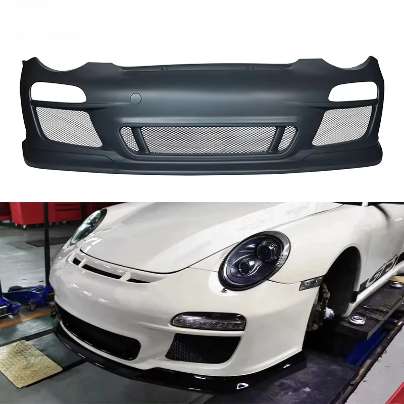 Factory Sales 2009-2012 for Porsches 997.2 911 Car Front Bumper Assembly GT3 Style Body Kit Upgrade
