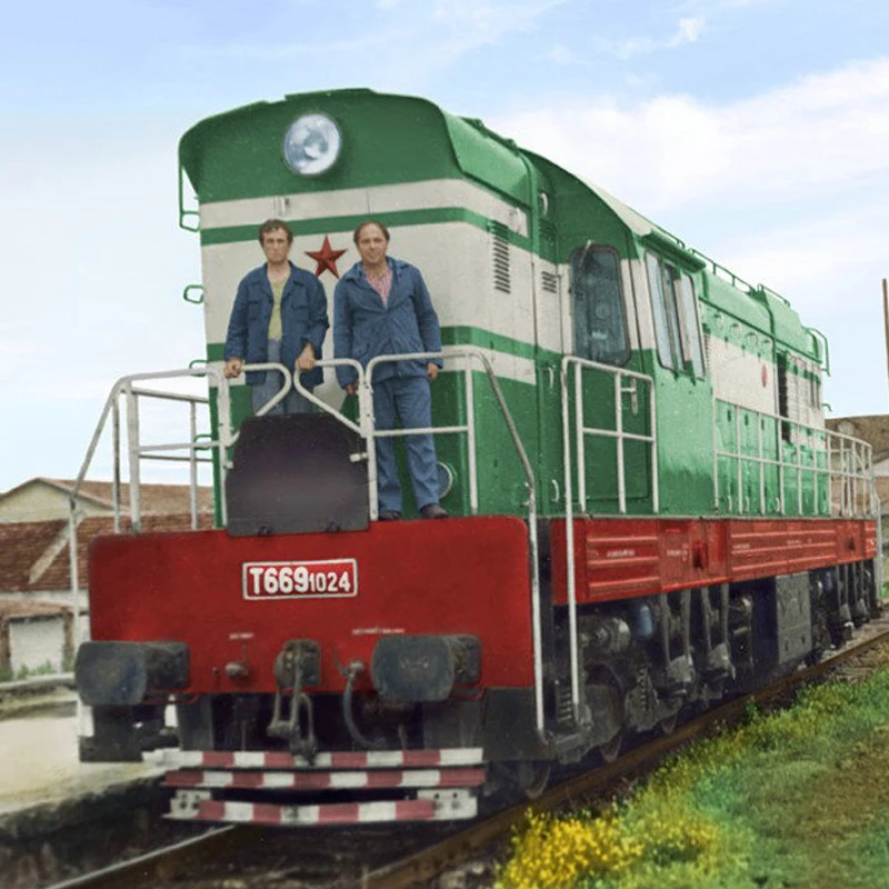 Train Model ROCO HO 1/87 Bumblebee BR770 72776 Internal Combustion Czech Digital Sound Effect Model Toys