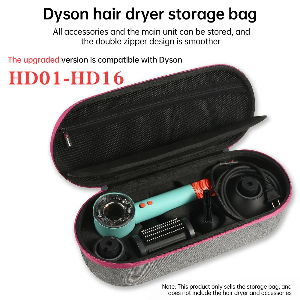 Dyson ダイソン HD01 ヘアドライヤー ケース付き Hair Dryer Storage Bag For Dyson HD01/02/03/04/08/12 Dustproof