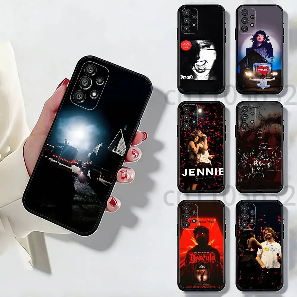 P-Parkerheads B-BLINK Dracula Phone Case For Samsung Galaxy S21 22 23 24 S25 Ultra PlusS20 FE S10 Plus  Cover Funda