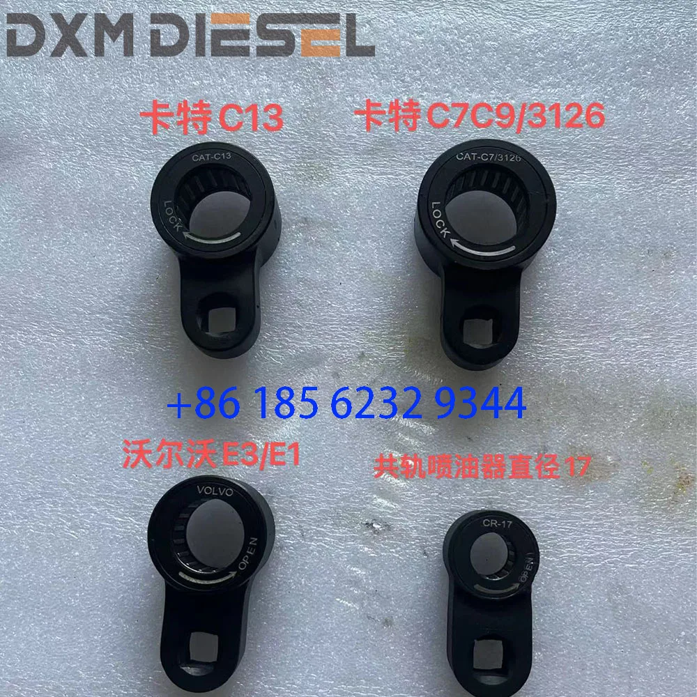 For C13 C7C19 3126 INJECTOR E1/E3 CR17 Diesel EUI Injector Nozzle Cap Tight Sleeve Install Disassembly Wrench 350Nm Repair Tool