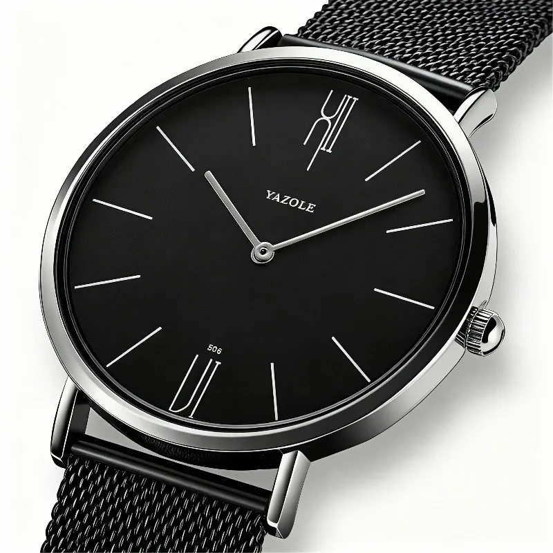 

Модные ультратонкие часы для мужчин, простые мужские кварцевые часы из сплава, деловые металлические сетчатые часы, мужские наручные часы, reloj hombre