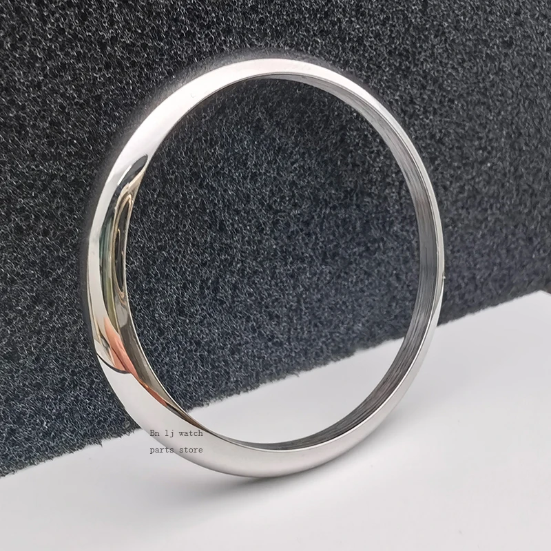 AAA 904L Stainless Steel Smooth Watch Bezel For RLX Datejust 126200 116200 Watches, High Quality Flat Watch Parts