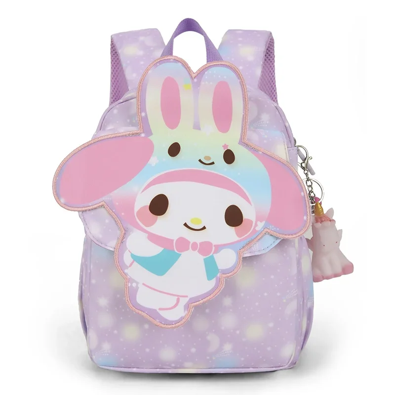 Sanrio Meilti grande capacidade schoolbag para crianças, bonito dos desenhos animados impresso mochila, impermeável, estudante, novo