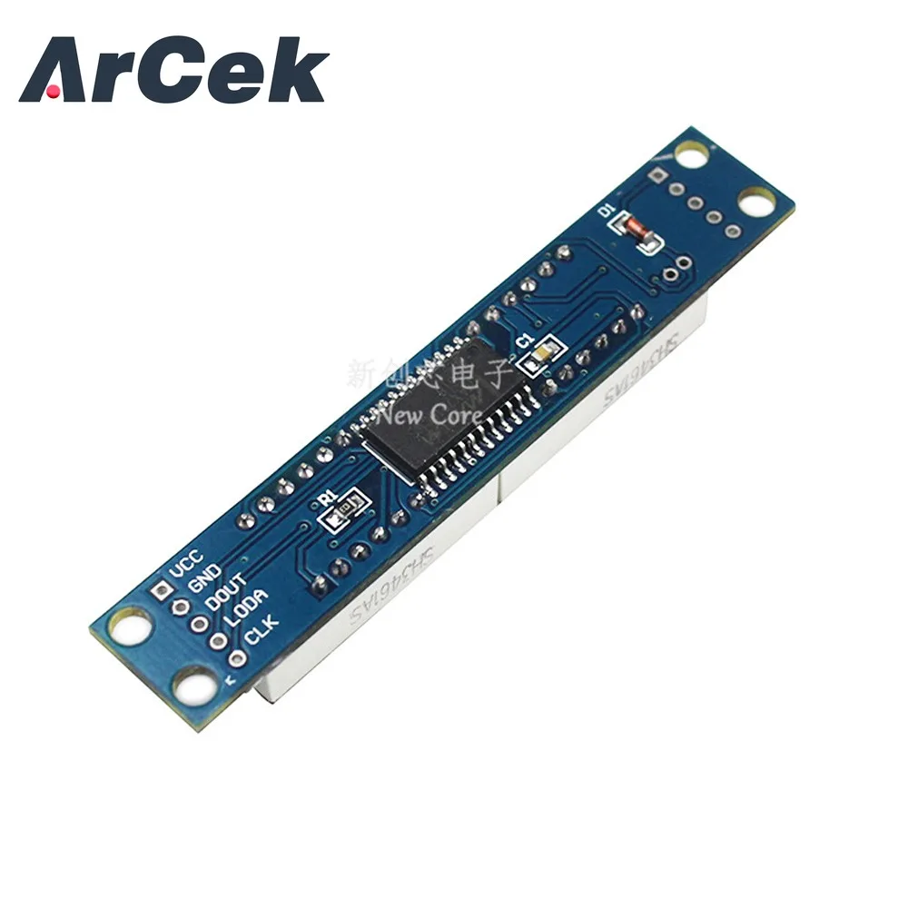 Max7219 7 Segment Led Dot Matrix 8-cijferige Digitale Buis Display Regelmodule Voor Arduino 3.3V 5V Microcontroller Seriële Driver