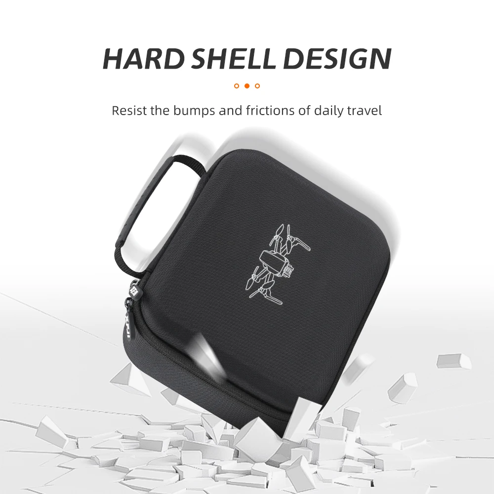 Portable Storage Bag Protective Carrying Case for DJI Mini4K/Mini 2SE/Mini 2 Hard Shell Carrying Case Nylon Drone Accessories view 4