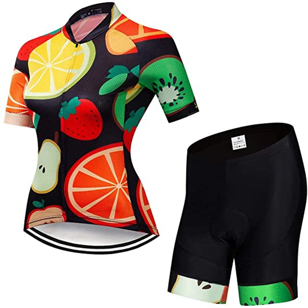 

Moxilyn Pro Women Cycling Jerseys Sets MTB Bike Cycling Clothing Breathable Mountian Bicycle Clothes Summer Bike uniform Wear