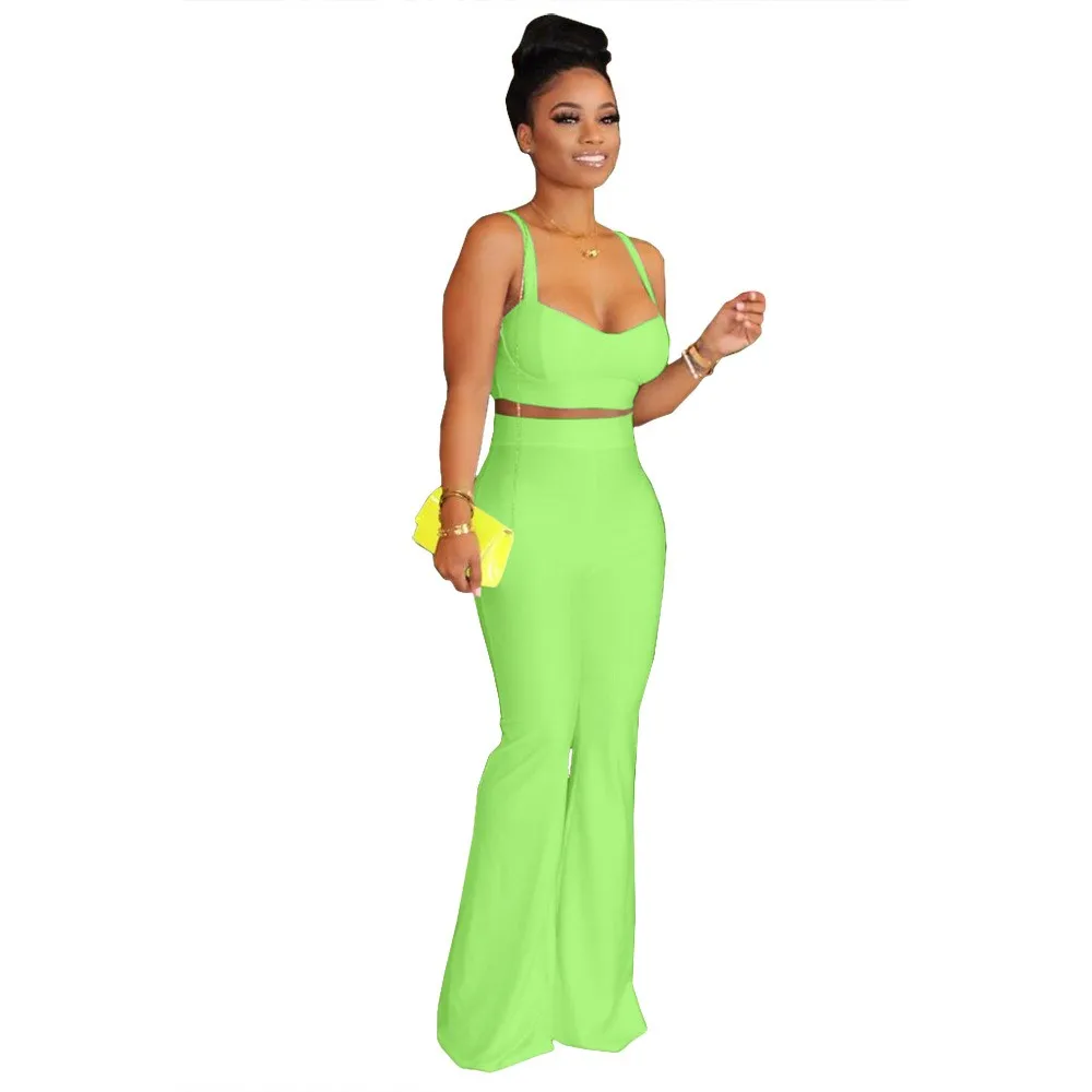 Y5148 Hohe qualität Blau Zwei Stücke Set Bodycon Rayon Verband Set Abend Party Sexy Mode Outfit