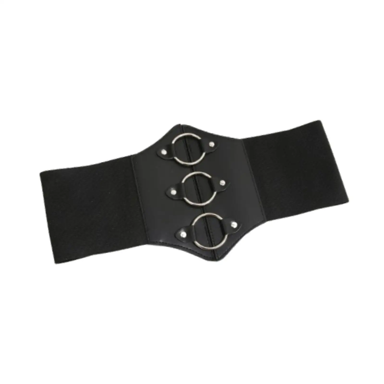 Wide Elastic Corset Belt Gift Women Waist Belt for Dating Commuting Holidays