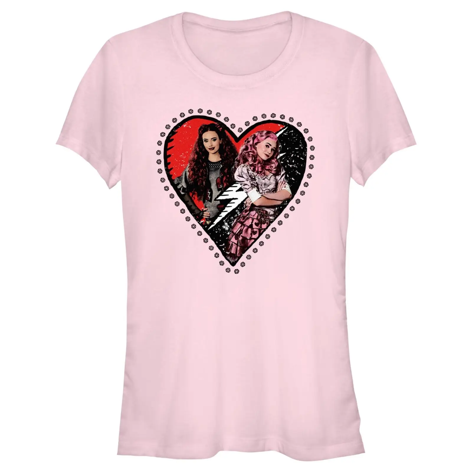 

Junior's Descendants: The Rise of Red Bridget and Daughter Photo Heart T-Shirt