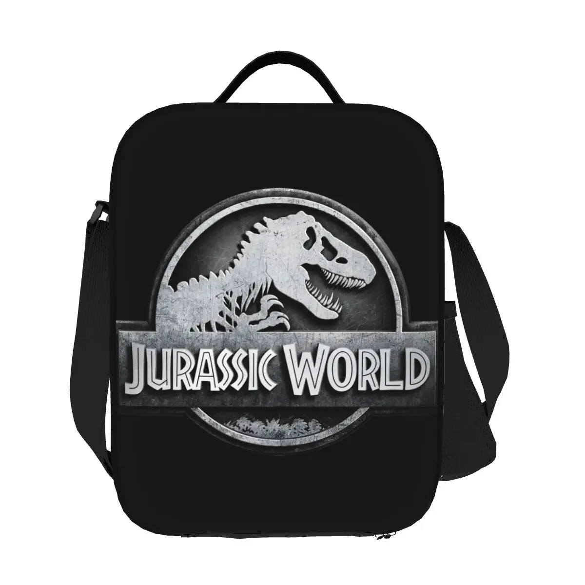 Jurassics Park Resuable Lunch Box for Leakproof Dinosaur Print Thermal Cooler Food Insulated Lunch Bag Kids School Children