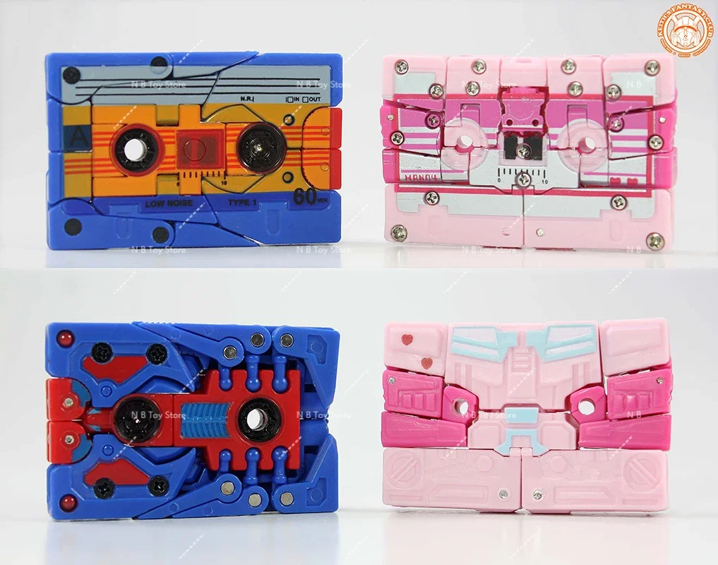 KFC Transformation Blaster P4Ax P-4Ax Transistor P-4B P4B P-4C P4C Blue TWINCAST MP Proportion G1 Doubledeck Action Figure