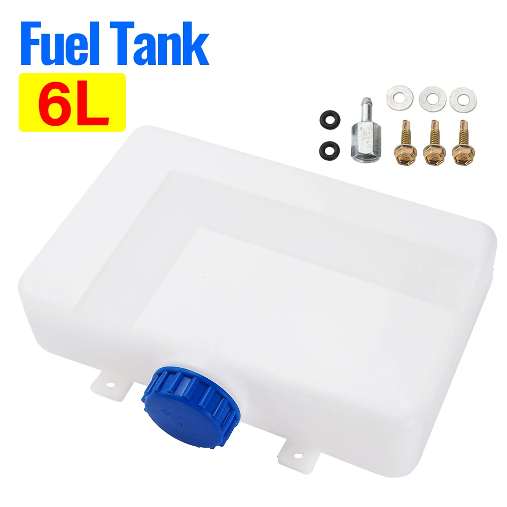 

6L Plastic Fuel Oil Tank For Car Truck Air Parking Heater Fuel Tank Oil Diesels Petrol Storge Car Accessories