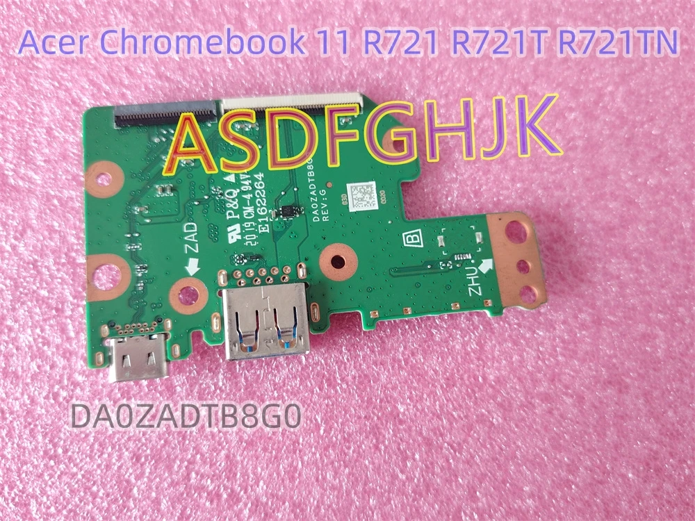 

DA0ZADTB8G0 USB Power Board WITH CABLE For Acer Chromebook 11 R721 R721T R721TN Tested Fast Shipping