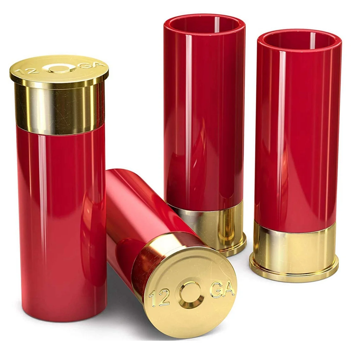 4 PCS 12 Calibre Shot Glass Tequila Shot Glass SSQ