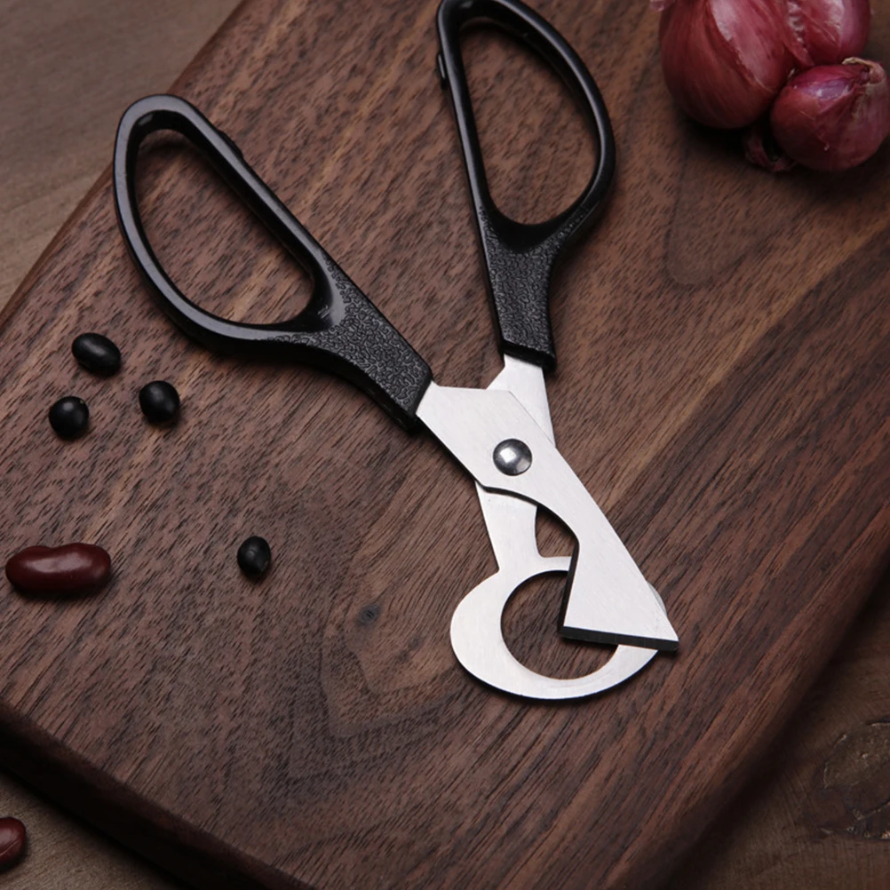 

2pcs Stainless Steel Quail Egg Scissors Shell Cutters Small Egg Opener Home Kitchen Tool Abs Handles Sharp Cigar Cutter
