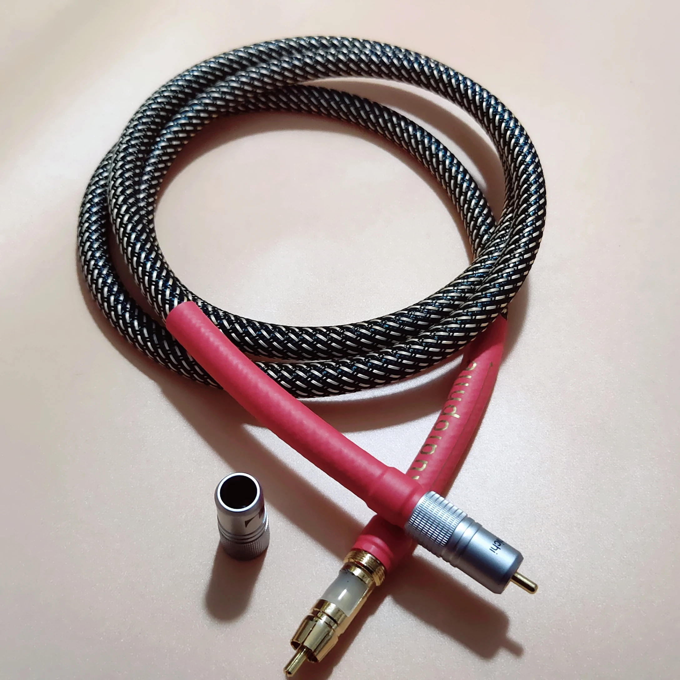 Wysokiej klasy kabel koncentryczny Ortofon 8N OFC wysokiej jakoลci cyfrowy subwoofer DAC 75 ohm kabel sygnaลowy