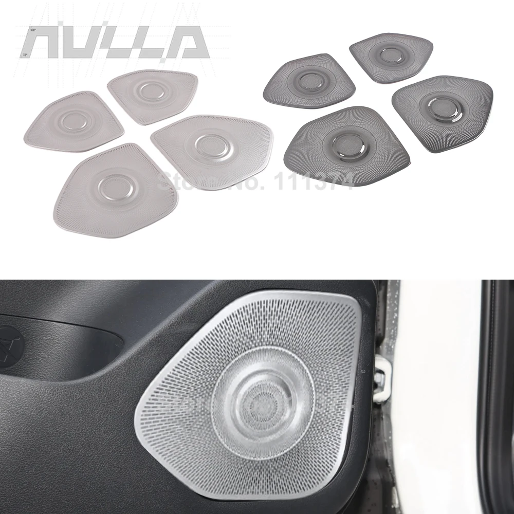 

for Nissan X-Trail / X Trail Rogue T33 2022-2026 Door Audio Speaker Frame Stainless Steel Dust Cover Trim Accessories