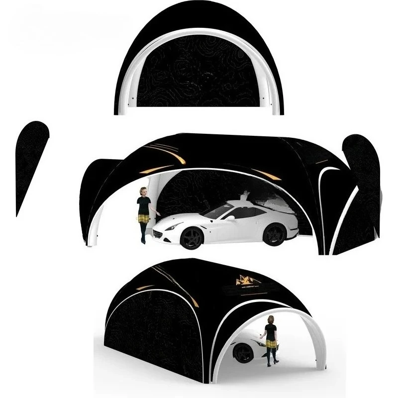 CATC Custom Airtight Inflatable Waterproof Car Display Tent | Automotive Exhibition Showroom | Branded Silent Event Shelter |