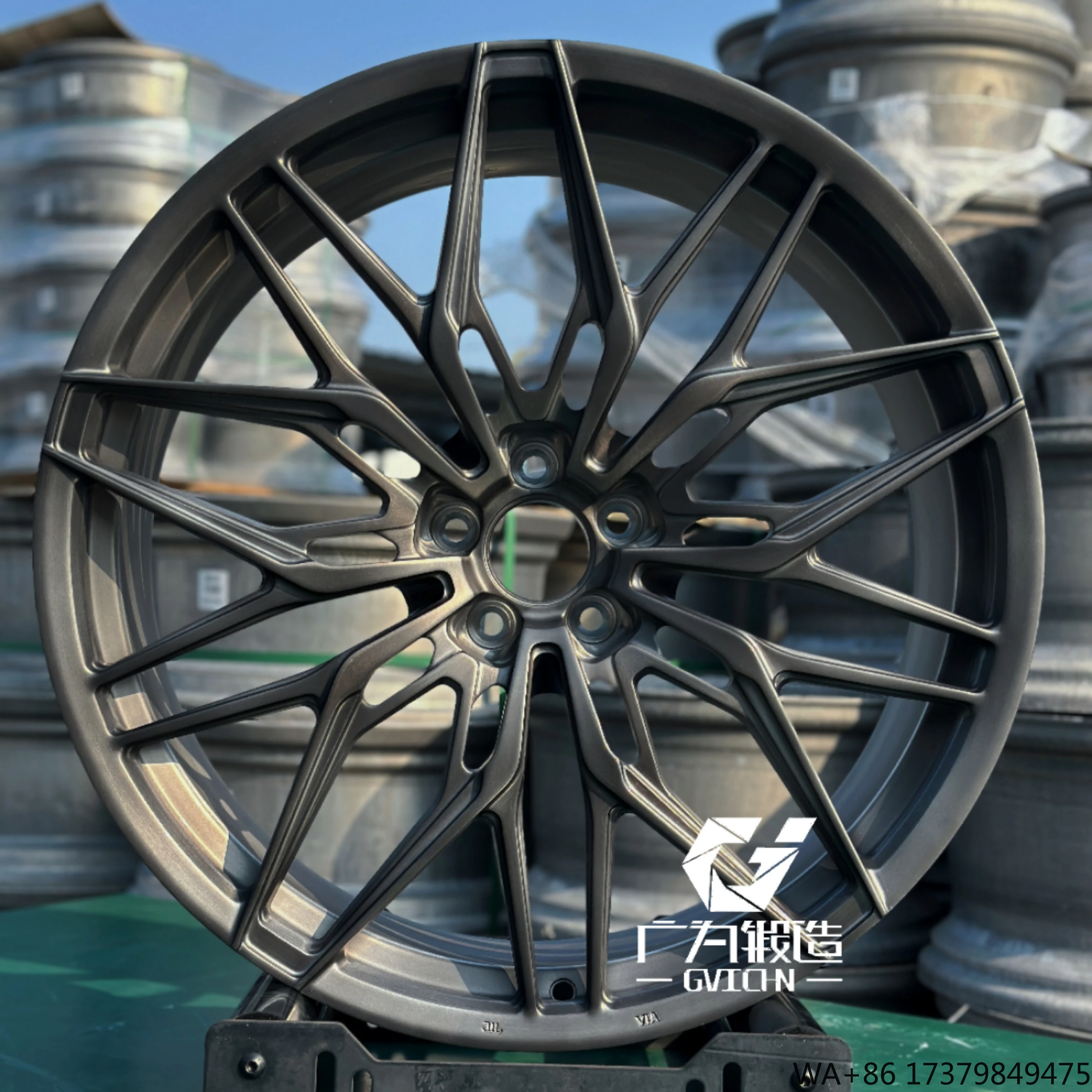 

Luxury Car Multi Spoke Forged Aluminum Alloy Rims 18 19 20 21 22 23 24 Inch High Quality Wheels 5x112 5x114.3 5x120