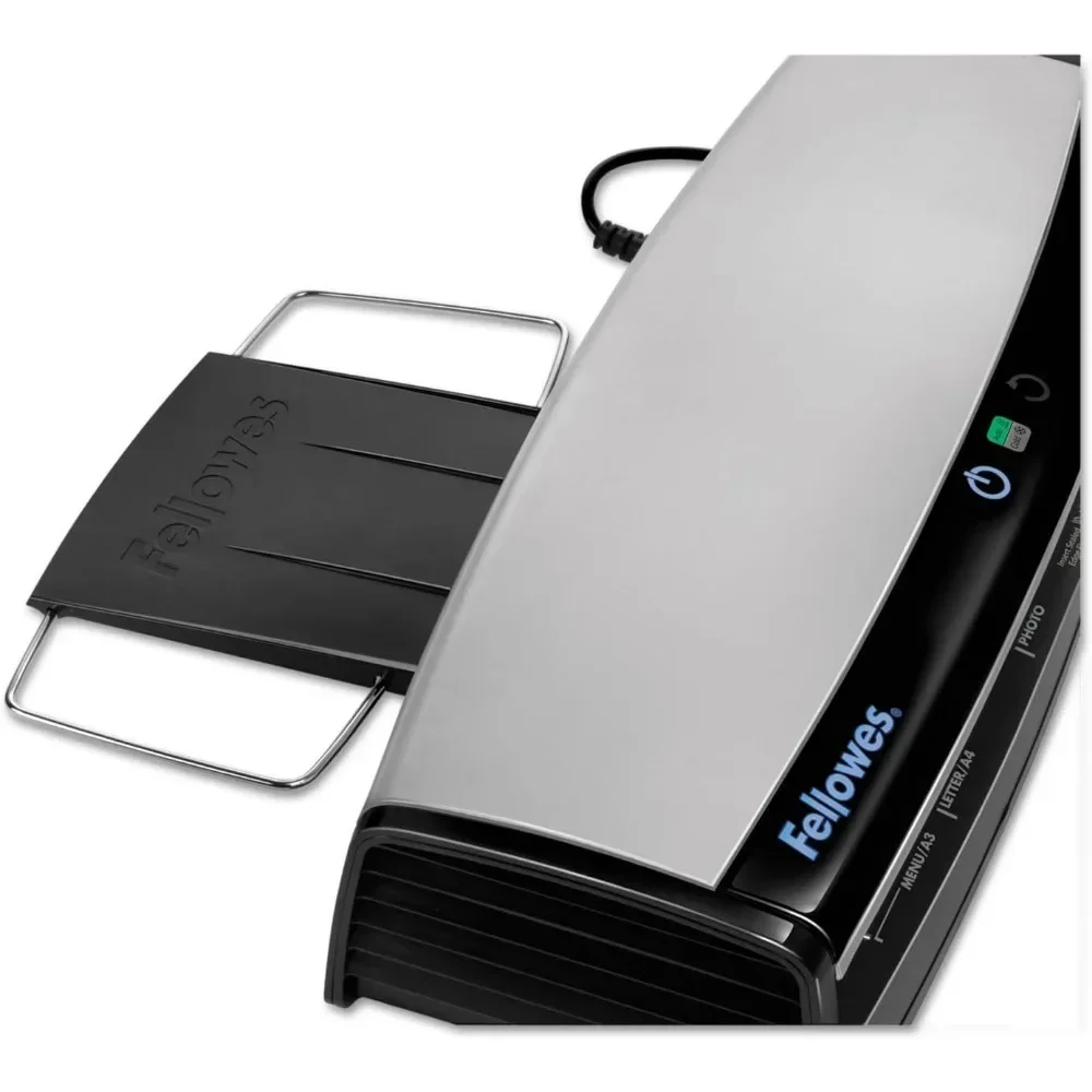 Jupiter 2 125 Laminator with 10 Pouches, 12.5 Inch (5734101), Black & Grey