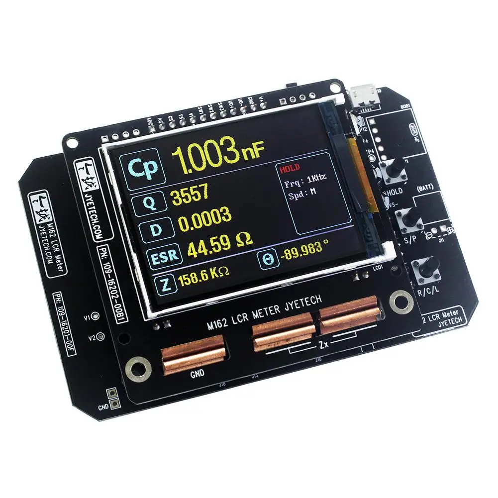 Acrylic M162 LCR Meter DIY Kit Basic Version USB Fully Automatic Ranging Easy Build Dropshipping