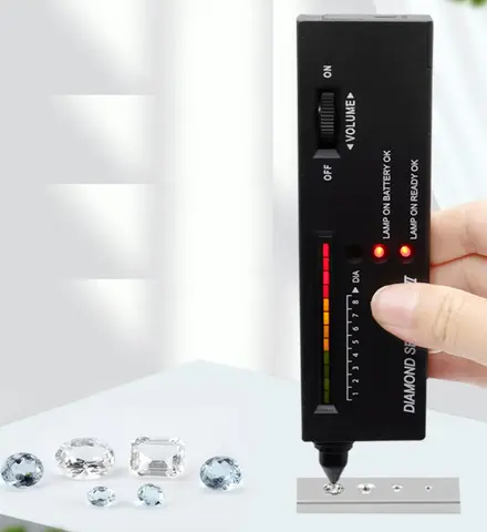 Diamond Selector Ruby And Sapphire Detector Testing Machine Analysis gem crystal Tester Mohs Hardness pen Jewelry Watcher Tool