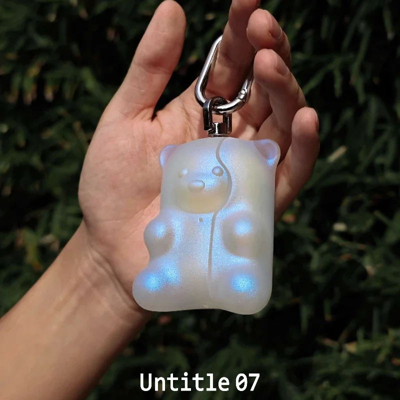 Gummy Bear Headphone Case Cute Bear For Airpods 4/3/Pro/Pro2 Case Transparent Headphone Case Headphone Accessories