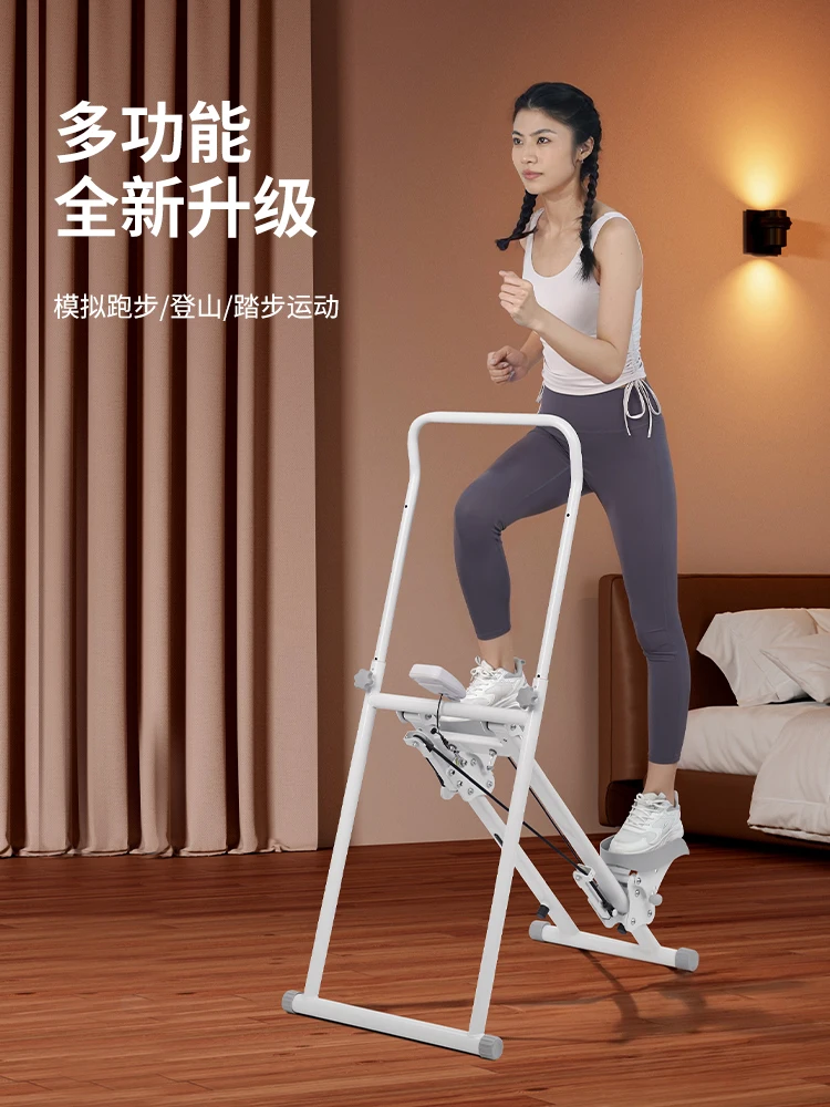 Treadmill Household Plug-in Free Small Mini Foldable Walking Machine Slope