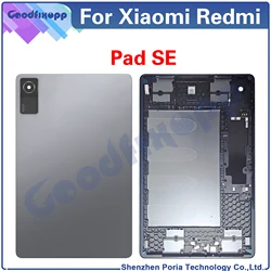 11 inch For Xiaomi Redmi Pad SE 23073RPBFG Back Battery Cover Door Housing Rear Case Repair Parts Replacement