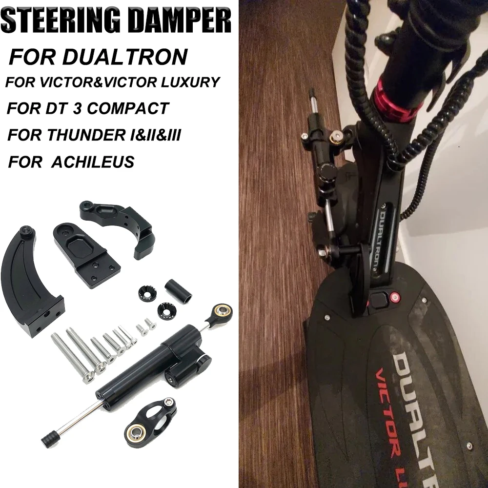 

Adjustable Stabilization Damper Bracket Kit Electric Scooter Accessories For Dualtron 3 Victor Victor Luxury Thunder I/II/III