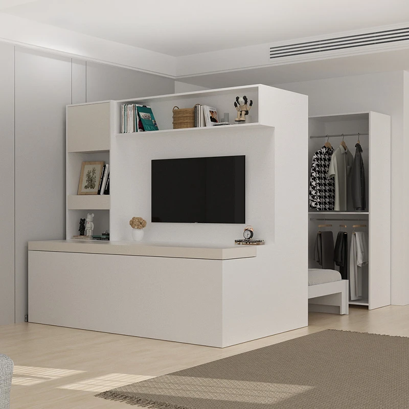 Pocket Office Small Space Solutions Bedroom Living Room Wardrobe Modular Furniture System