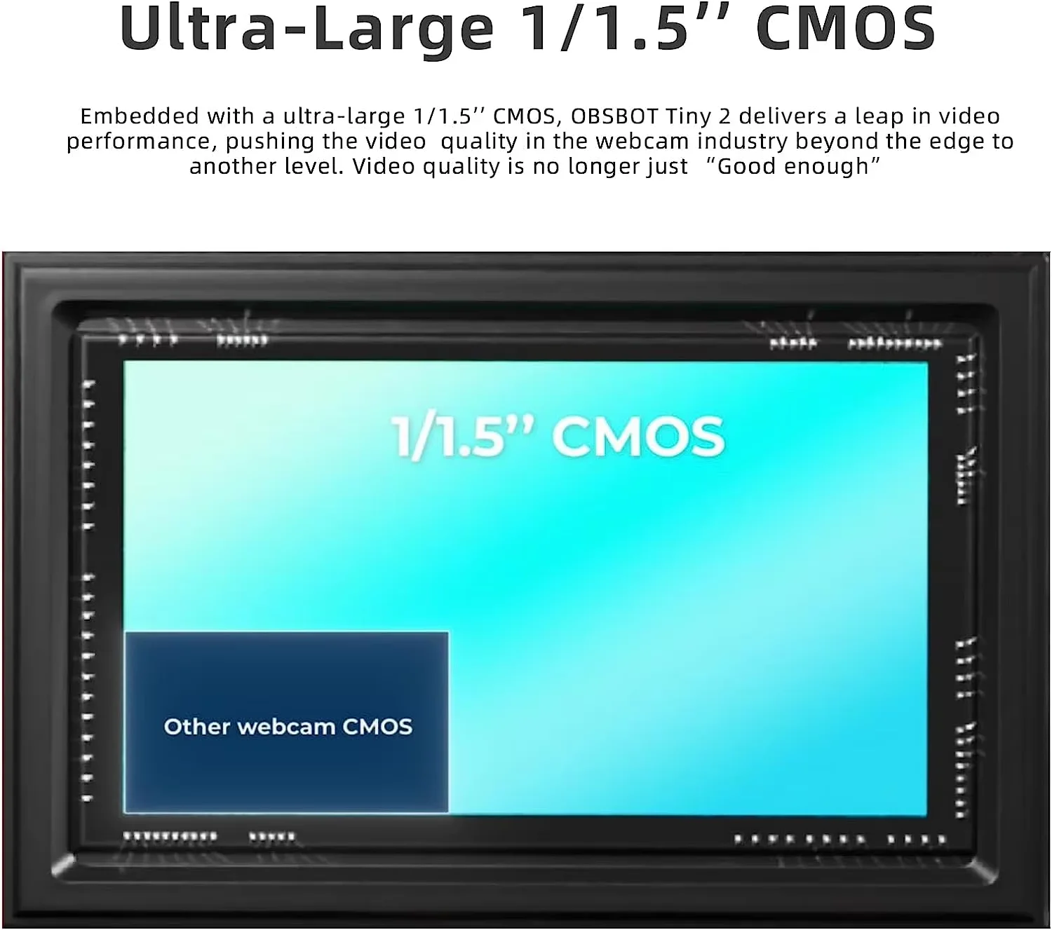 OBSBOT-كاميرا ويب تلقائية كبيرة جدًا ، صغيرة 2 ، 4K ، تعمل بنظام الذكاء الاصطناعي ، تتبع ، تحكم صوتي ، مؤتمر فيديو مباشر ، مؤتمر CMOS ، HD ، Zoom ، #6