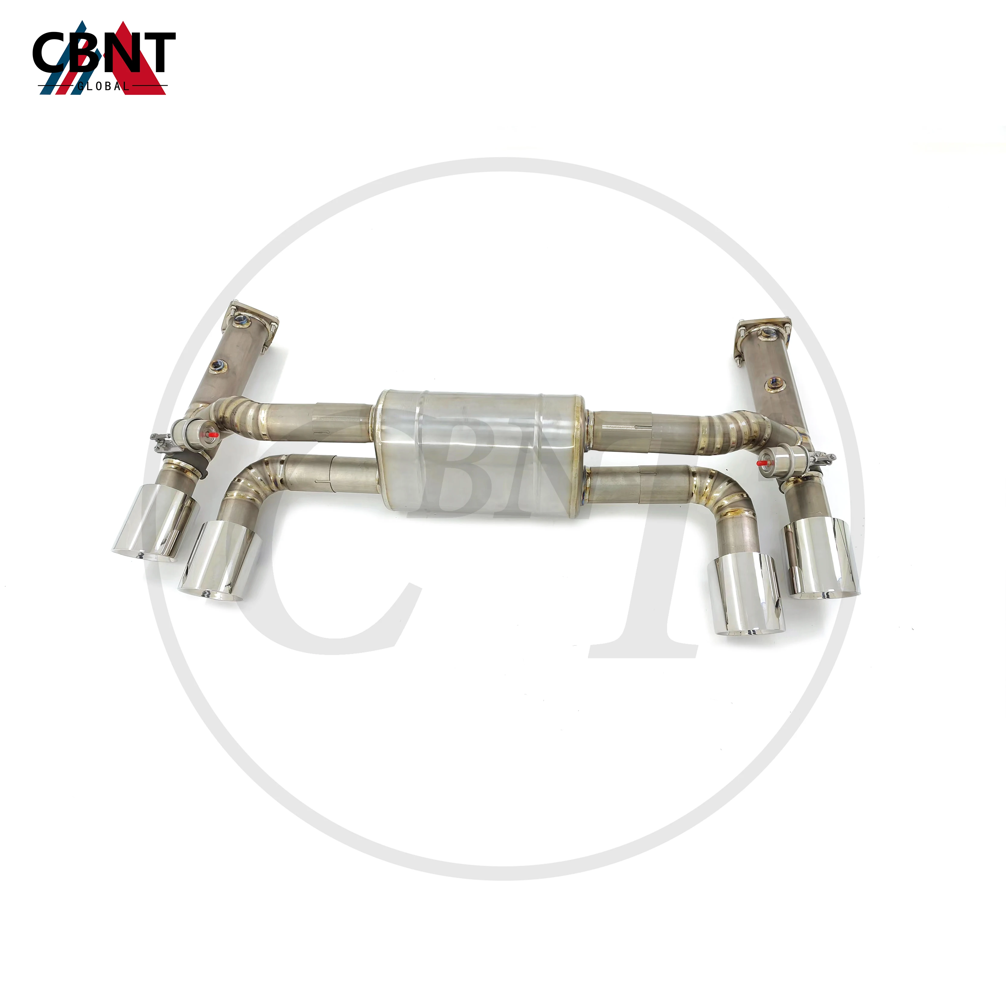 

CBNT Exhaust-pipe Valved Axle-back for Porsche 911 991.2 3.0T Titanium Alloy Quality Tuning Exhaust System with Valve Muffler