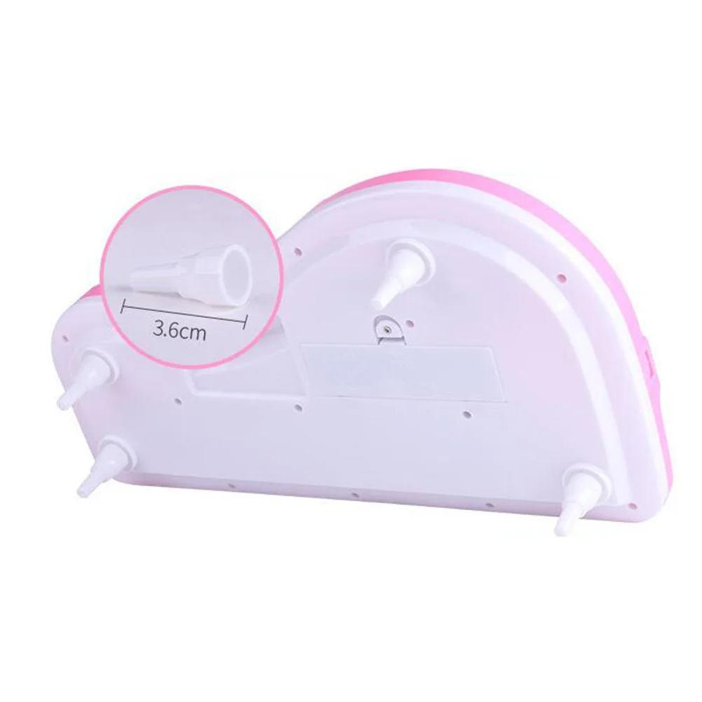 لوحة المفاتيح الإلكترونية للأطفال البيانو الوردي 37 مفتاحًا الموسيقى التعليمية البيانو المكونات في ميكروفون التعلم المبكر للأطفال #4