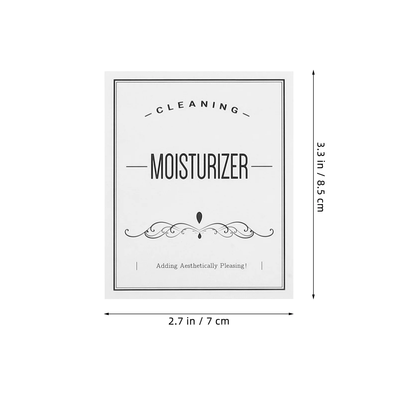 24 Stück wasserdichte Etiketten für Badezimmer-Shampoo-Flaschen, langlebige PVC-selbstklebende Aufkleber für die Organisation von Unterflaschen